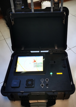 Portable UAV Signal Detector Drone Detection Direction Finding Adjustable Sensitivity